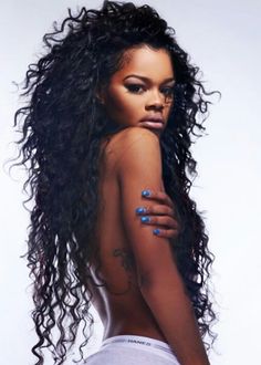 Teyana Taylor is a model that appeared in Kanye West Fade