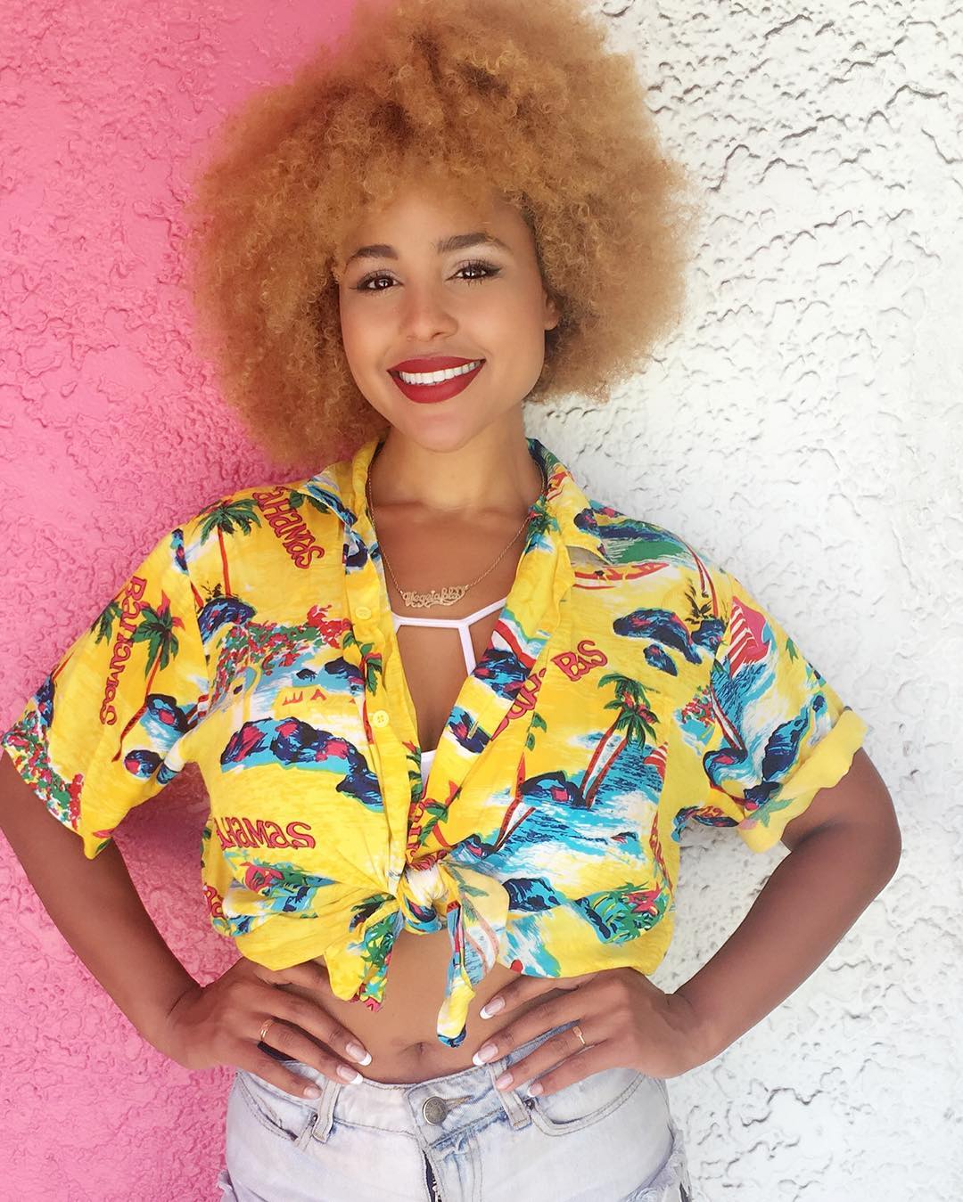Hayley Marie Norman is a model that appeared in DJ Henry X ft Wizkid Like This